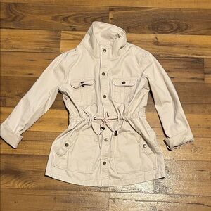 Arizona Jean Company Utility Jacket in Cream